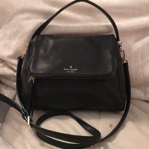 Kate spade cross body with tassel
